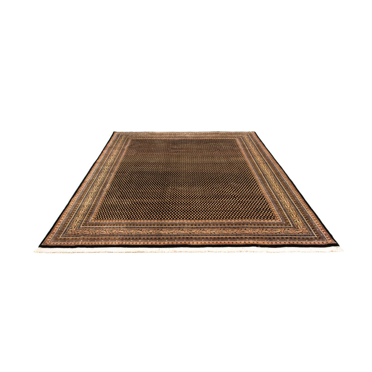 Orientalsk tæppe - Mir - Indus - 296 x 250 cm - mørkeblå