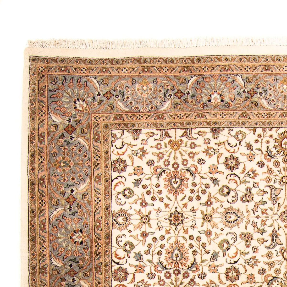 Orientalsk tæppe - Keshan - Indus - 298 x 201 cm - beige