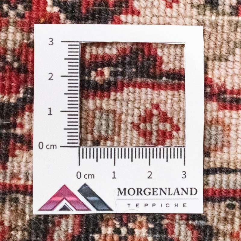 Persisk tæppe - Bijar - 163 x 92 cm - rød