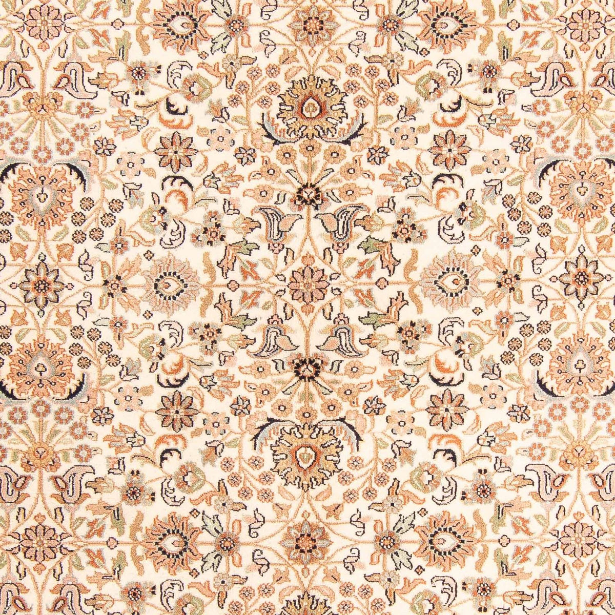 Orientalsk tæppe - Keshan - Indus - 240 x 173 cm - beige