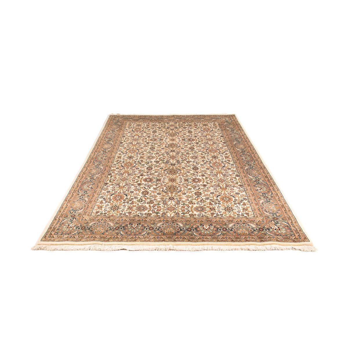 Orientalsk tæppe - Keshan - Indus - 240 x 173 cm - beige