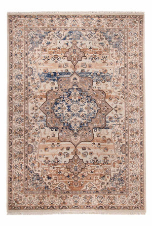 Designer tæppe - 295 x 201 cm - lys brun