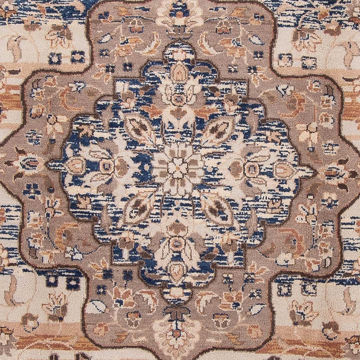 Designer tæppe - 295 x 201 cm - lys brun
