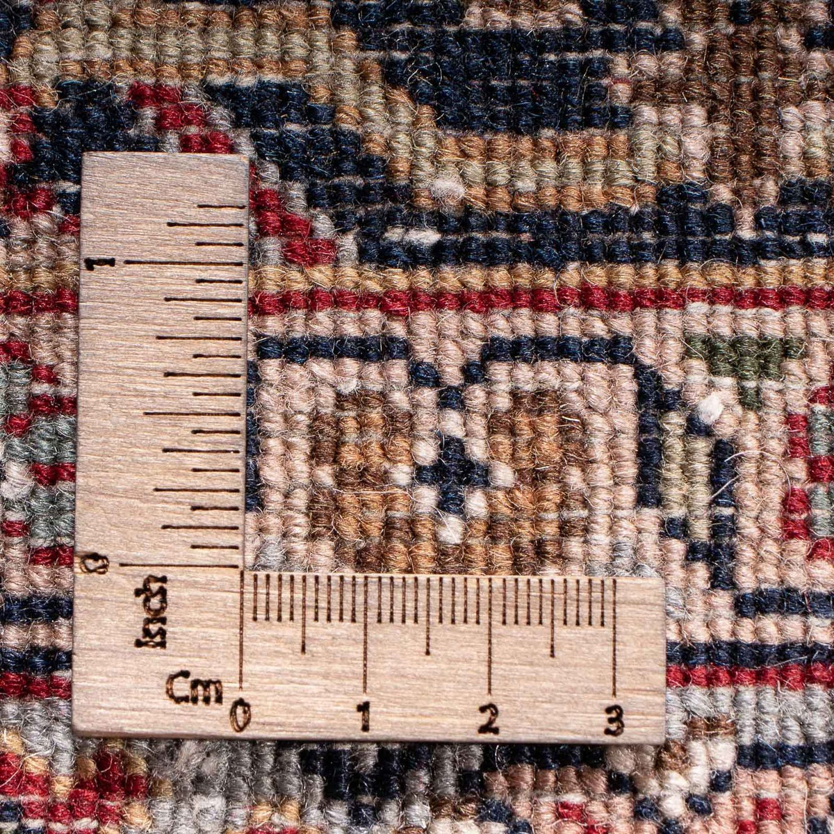 Orientalsk tæppe - Bijar - Indus - 336 x 246 cm - mørkerød