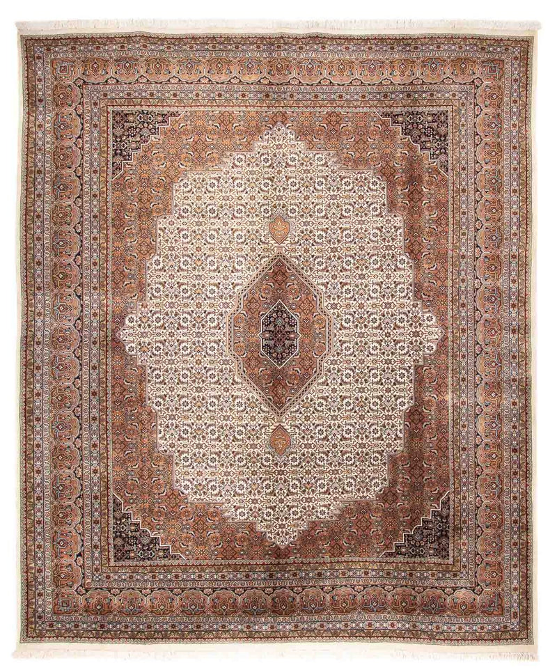Orientalsk tæppe - Bijar - Indus - 297 x 253 cm - beige