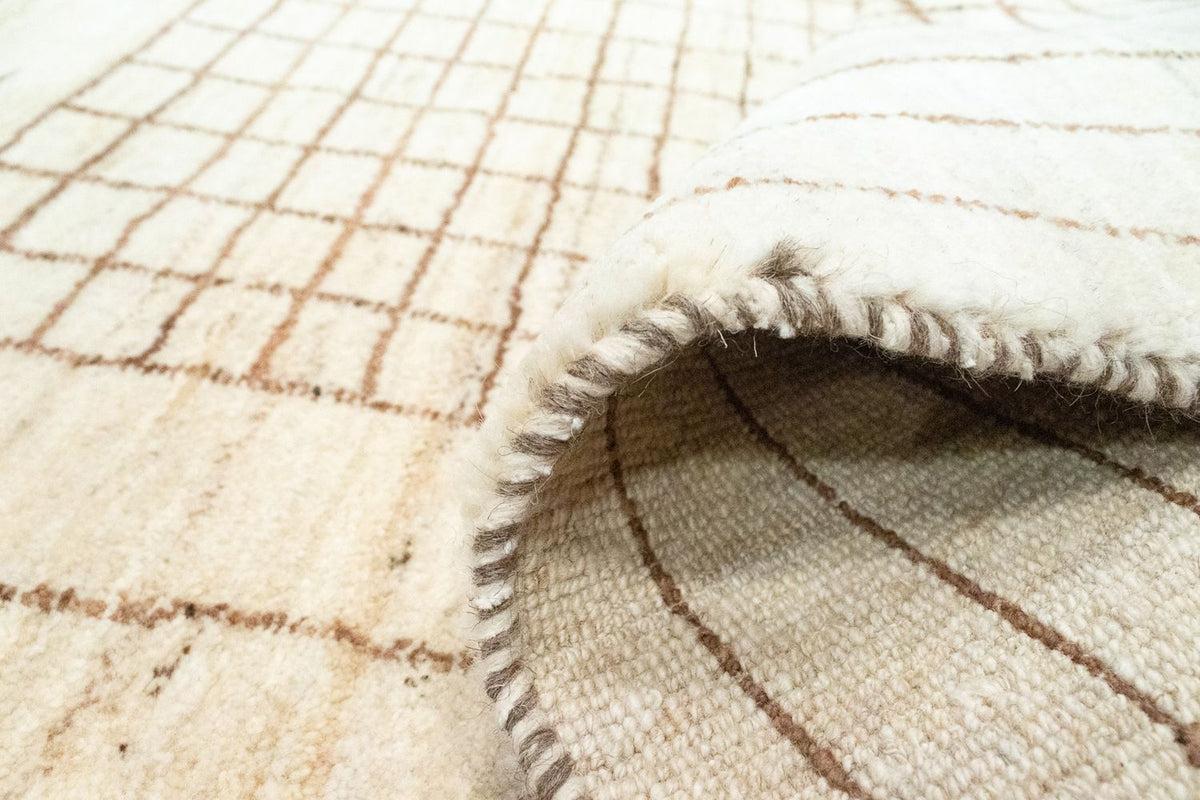 Gabbeh-tæppe - Persisk - 145 x 100 cm - beige