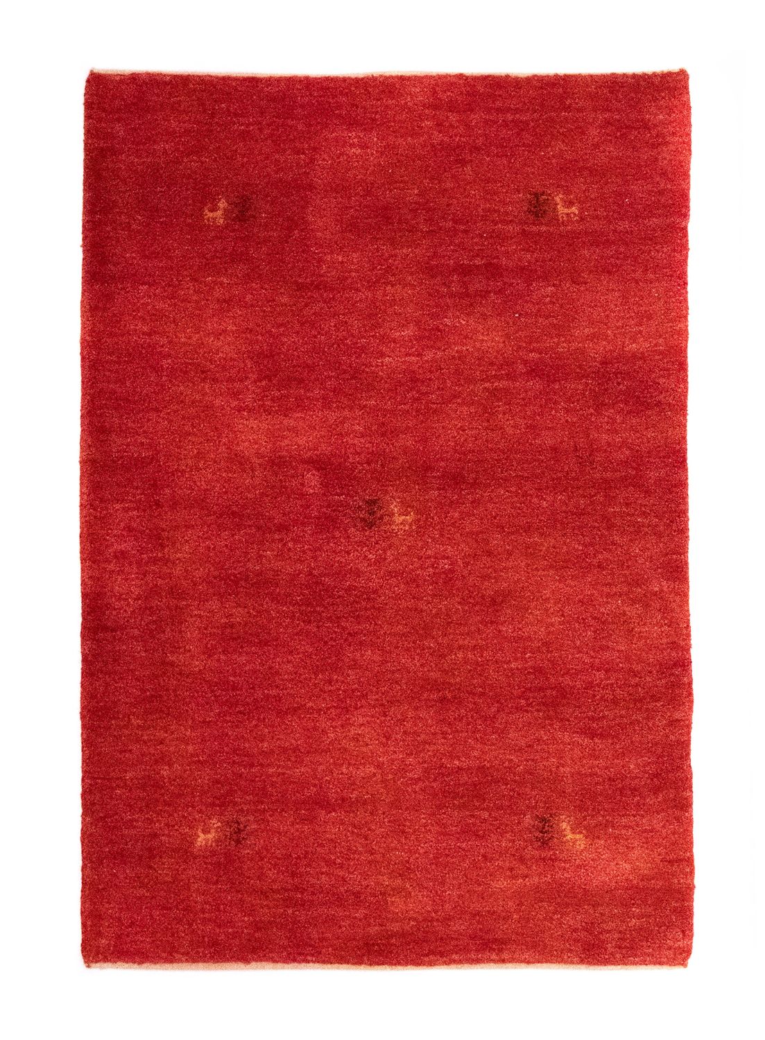 Gabbeh-tæppe - Persisk - 147 x 99 cm - rød