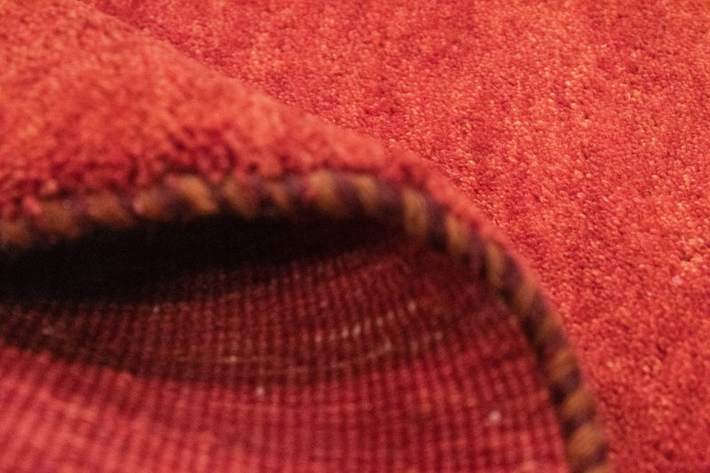 Gabbeh-tæppe - Persisk - 141 x 75 cm - rød