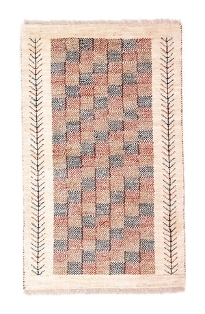 Gabbeh-tæppe - Persisk - 135 x 80 cm - beige