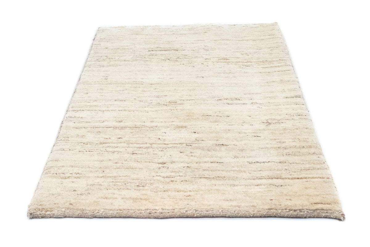 Gabbeh-tæppe - Persisk - 132 x 83 cm - naturlig hvid