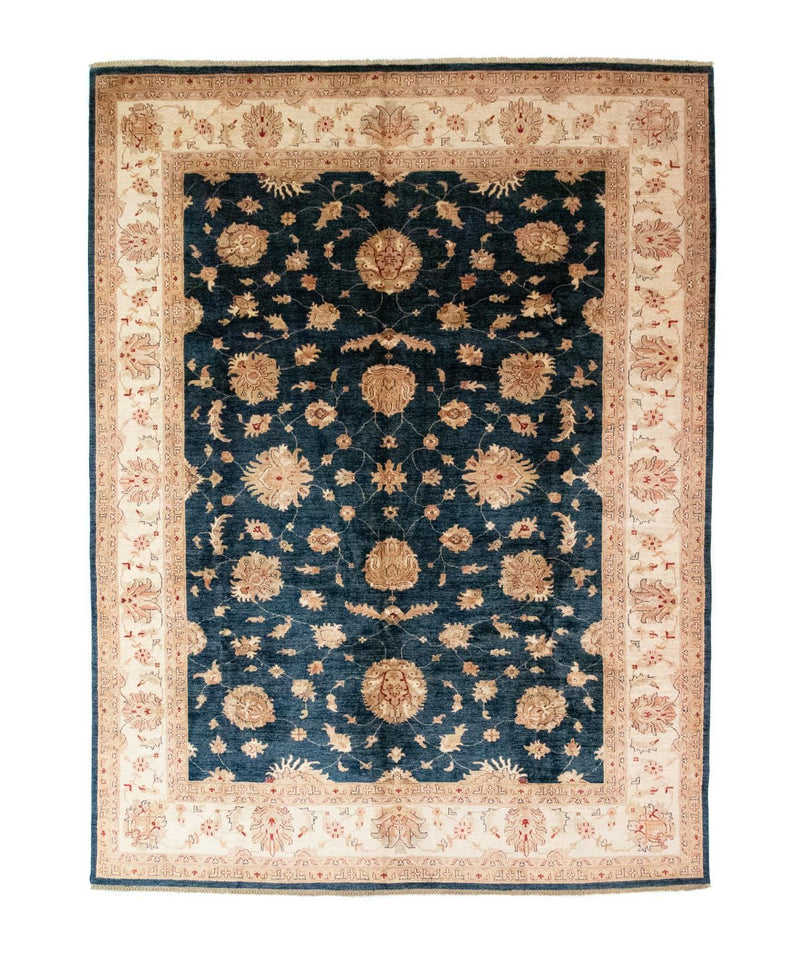 Ziegler Carpet - 370 x 276 cm - blå