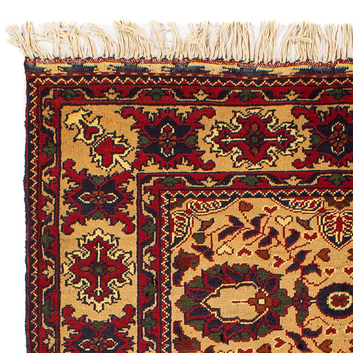 Afghansk tæppe - 156 x 101 cm - beige