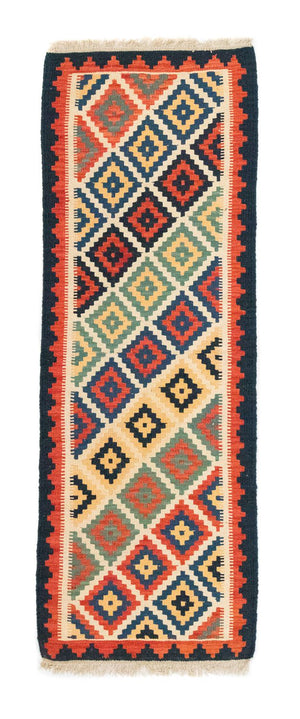 Løber Kelim-tæppe - orientalsk - 182 x 62 cm - beige