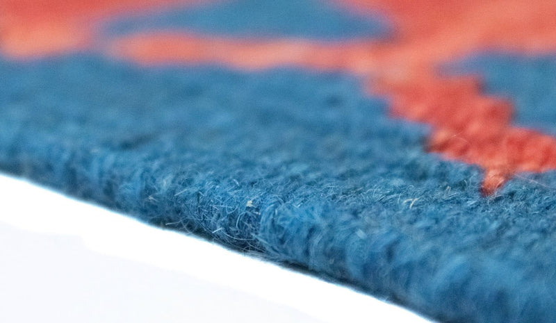 Løber Kelim-tæppe - orientalsk - 194 x 64 cm - orange