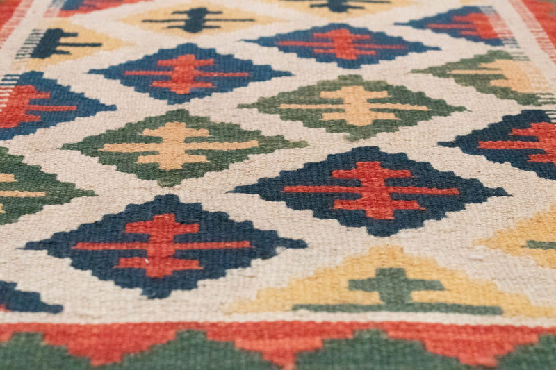 Løber Kelim-tæppe - orientalsk - 192 x 62 cm - beige