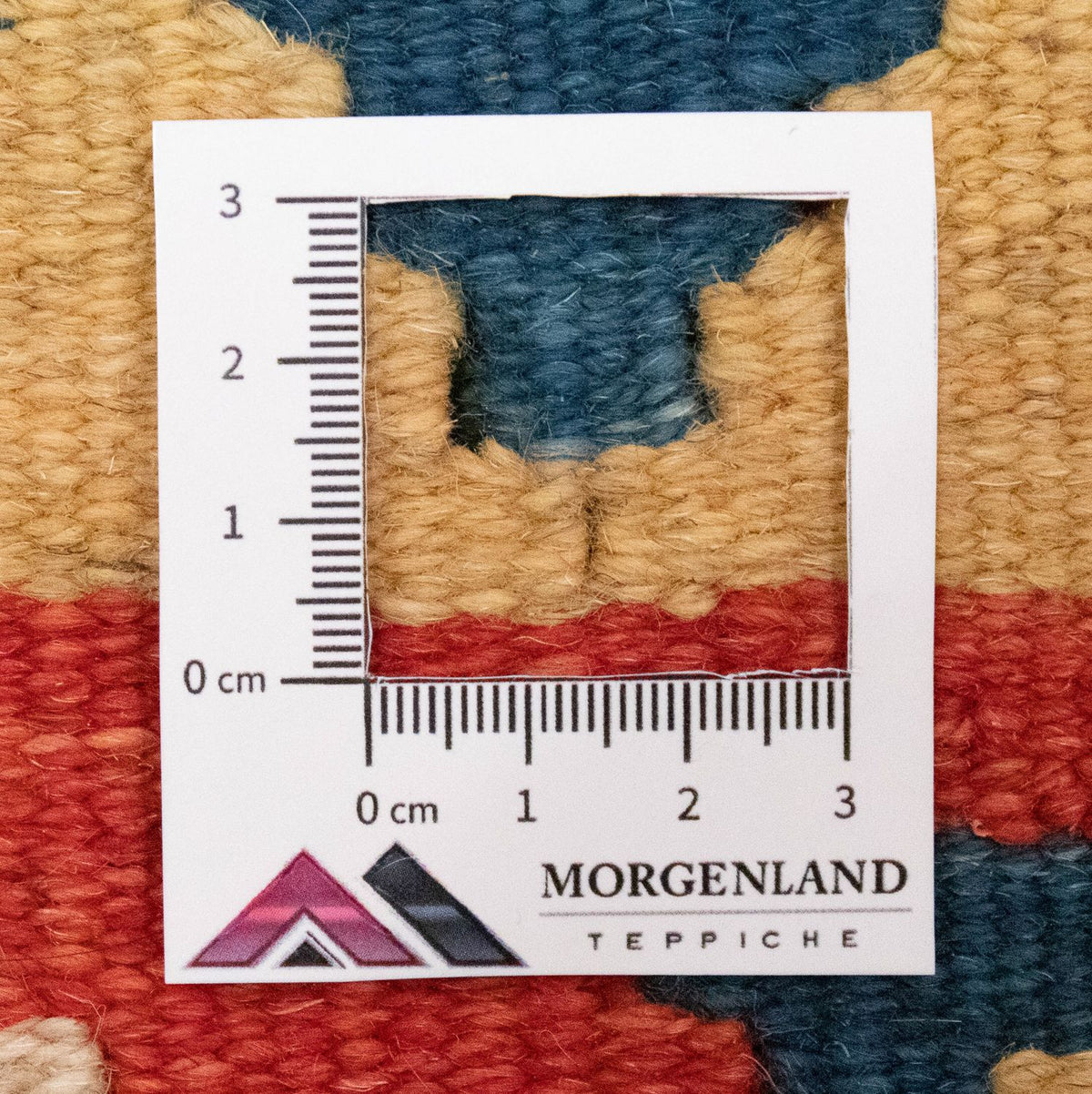 Løber Kelim-tæppe - orientalsk - 200 x 70 cm - orange