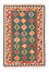 Kelim-tæppe - orientalsk - 217 x 148 cm - grøn