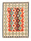 Kelim-tæppe - orientalsk - 205 x 155 cm - orange