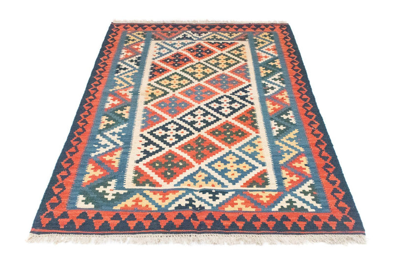 Kelim-tæppe - orientalsk - 187 x 127 cm - orange