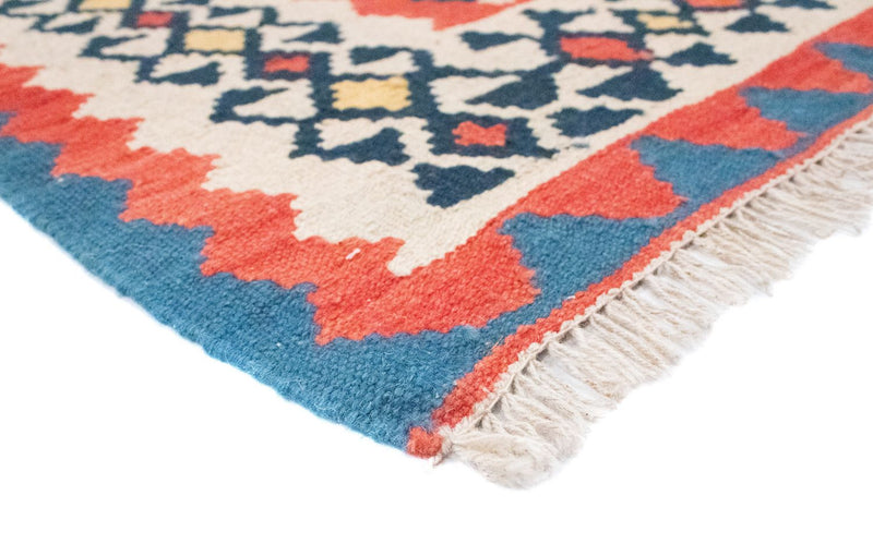 Kelim-tæppe - orientalsk - 174 x 128 cm - rød