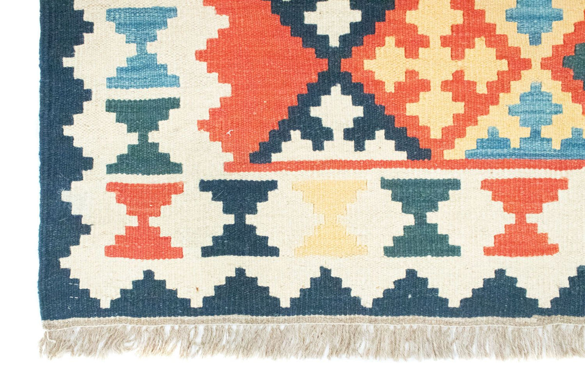 Kelim-tæppe - orientalsk - 180 x 125 cm - orange