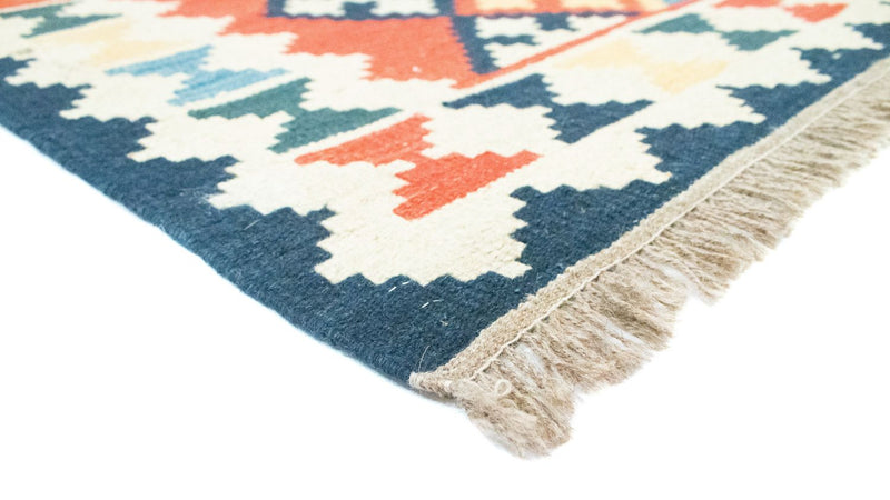 Kelim-tæppe - orientalsk - 180 x 125 cm - orange