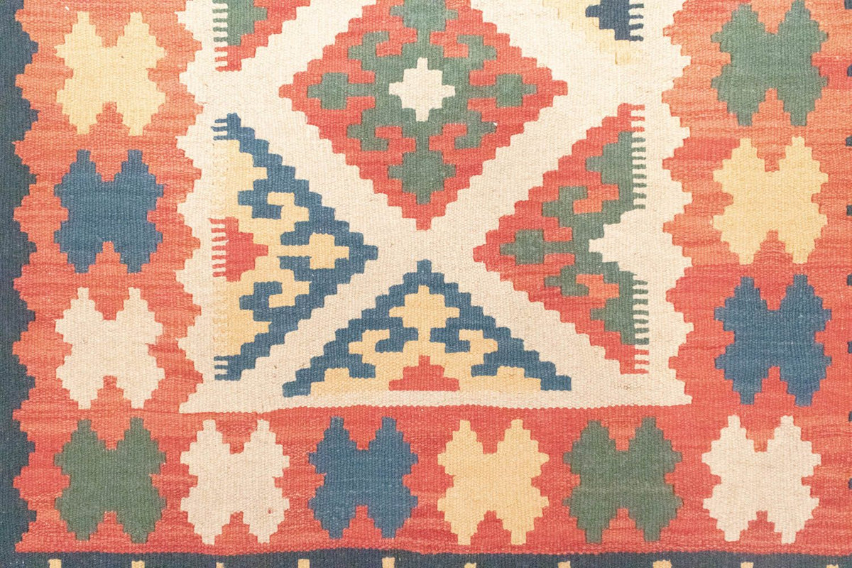 Kelim-tæppe - orientalsk - 172 x 120 cm - orange