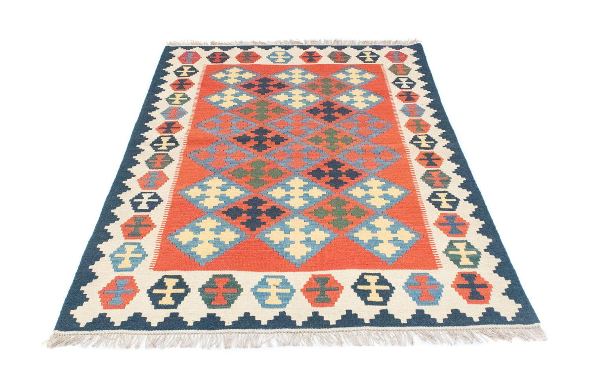 Kelim-tæppe - orientalsk - 180 x 120 cm - orange