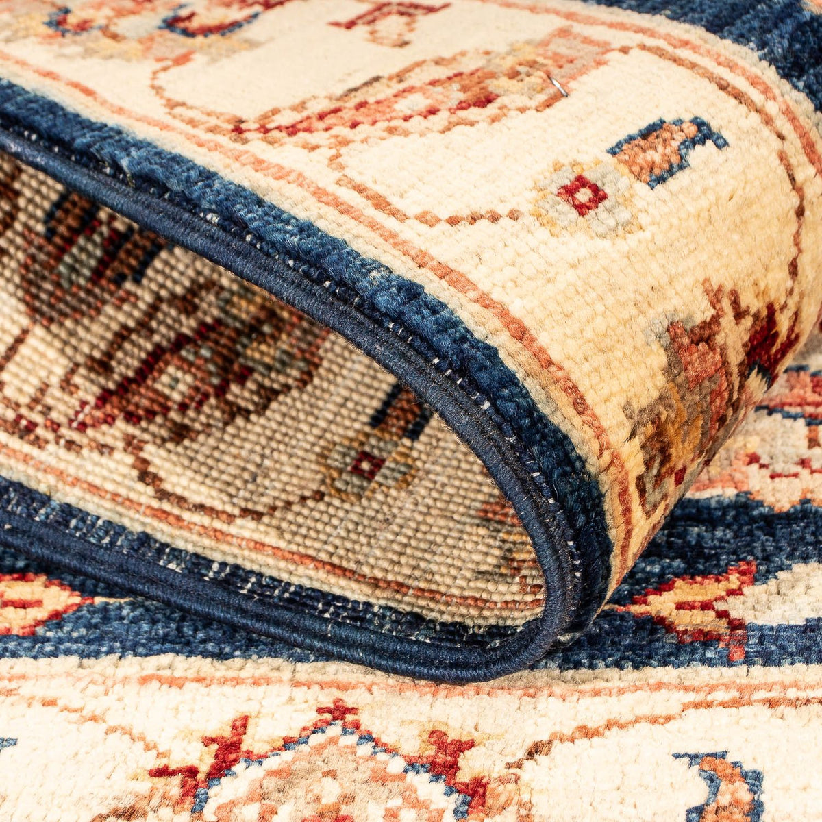 Ziegler Carpet - 95 x 62 cm - mørkeblå