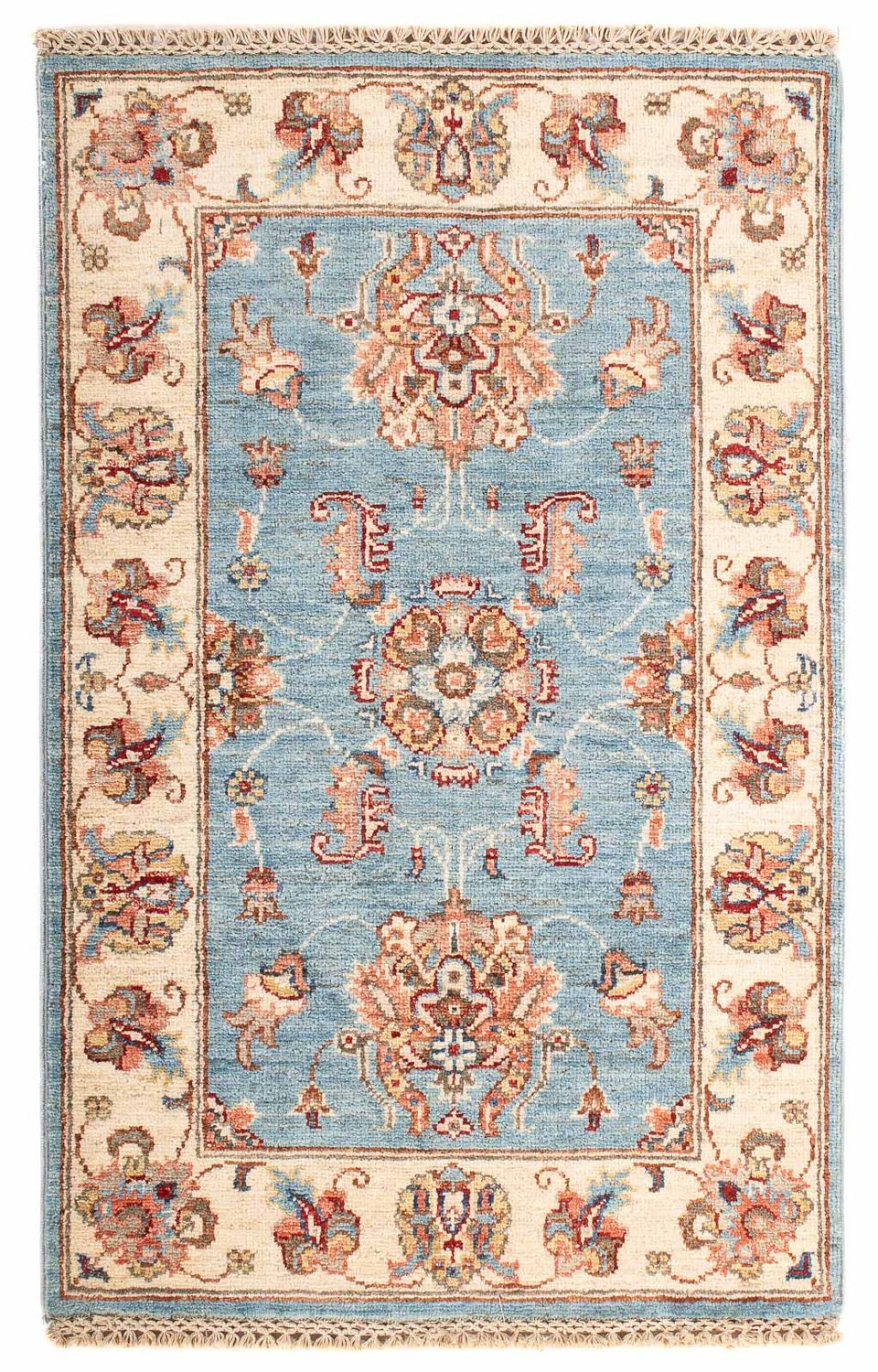 Ziegler Carpet - 100 x 61 cm - lyseblå