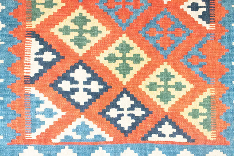 Kelim-tæppe - orientalsk - 180 x 120 cm - orange