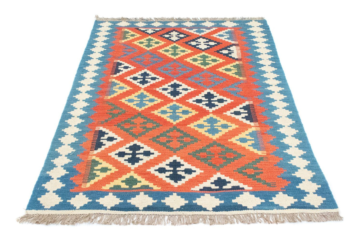 Kelim-tæppe - orientalsk - 180 x 120 cm - orange