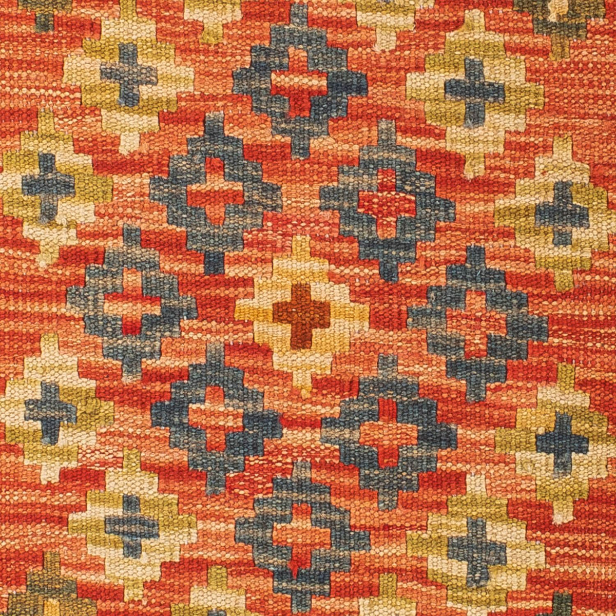 Kelim-tæppe - orientalsk - 90 x 60 cm - flerfarvet