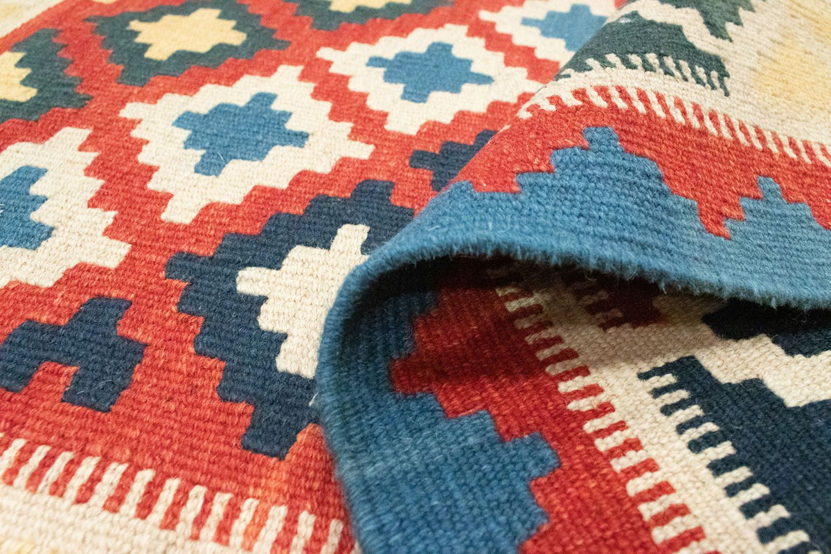 Kelim-tæppe - orientalsk - 150 x 100 cm - rød
