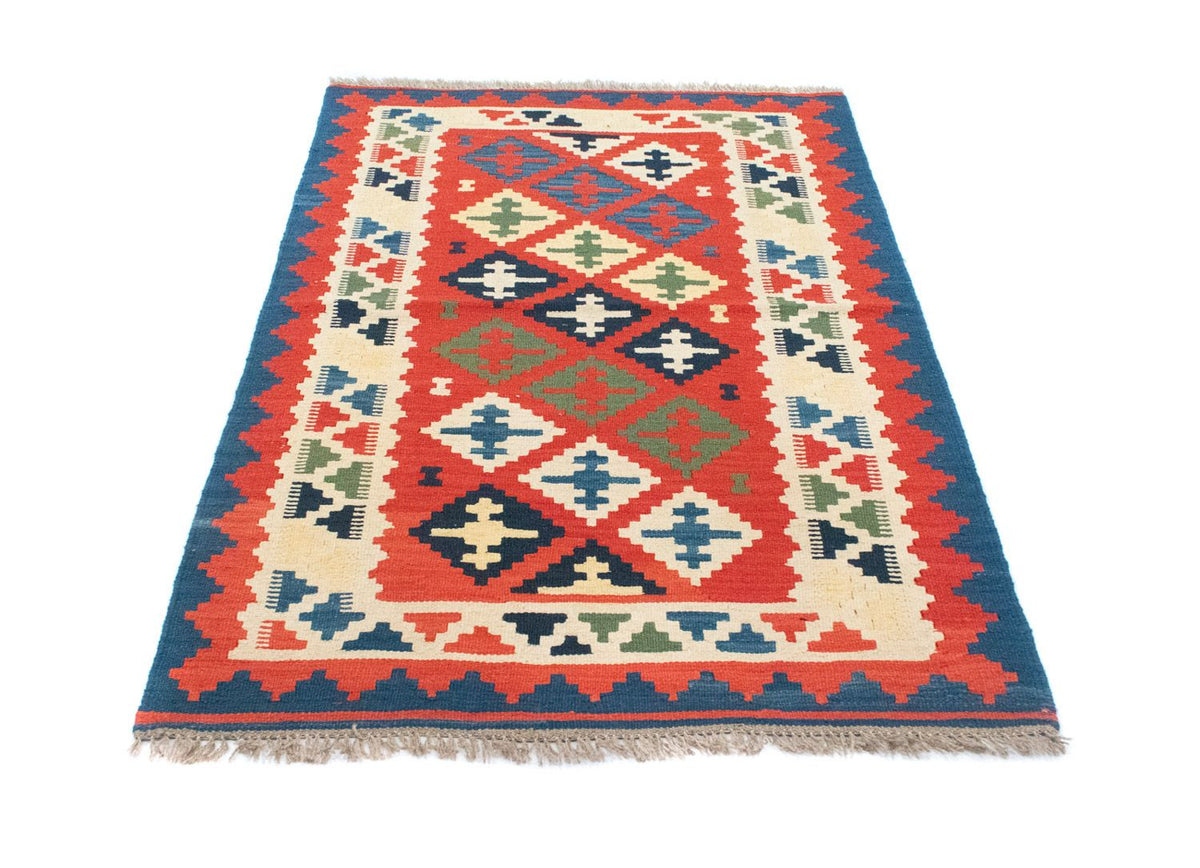 Kelim-tæppe - orientalsk - 150 x 102 cm - flerfarvet