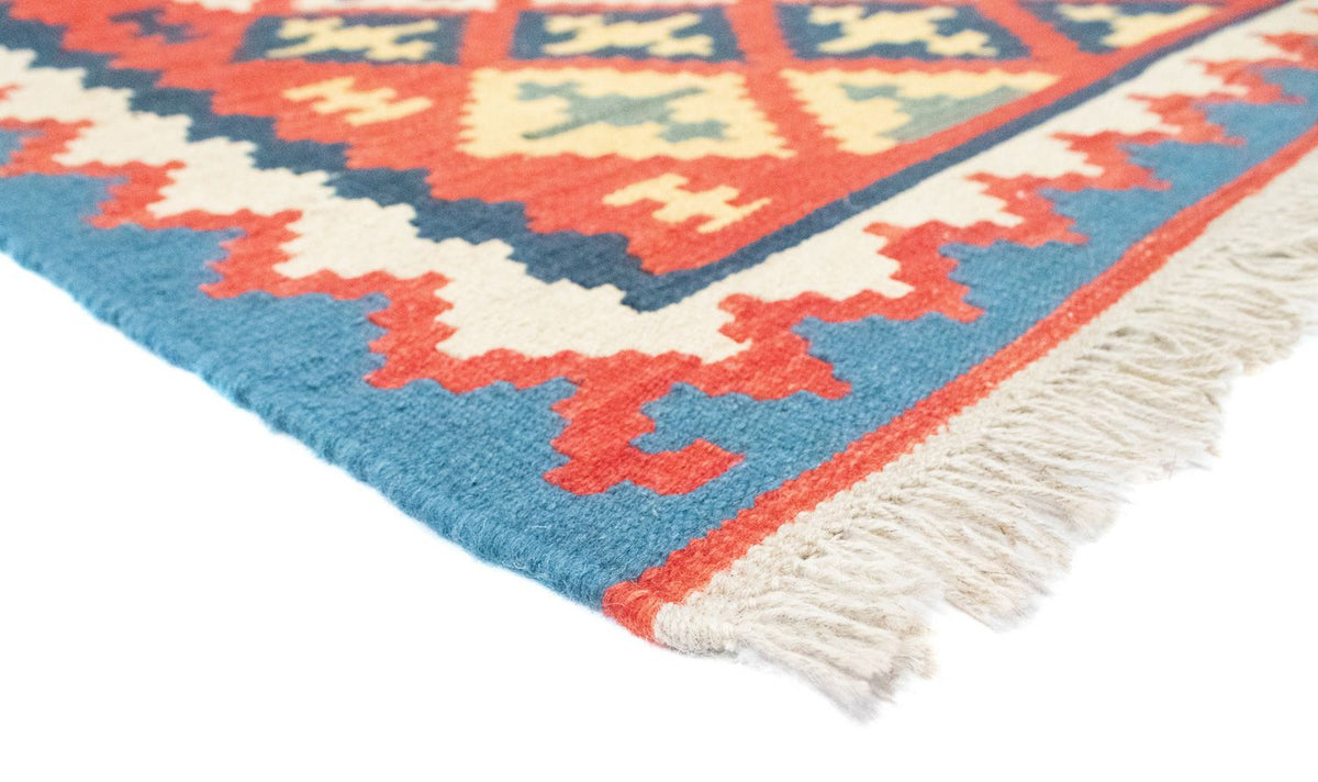 Kelim-tæppe - orientalsk - 150 x 102 cm - rød