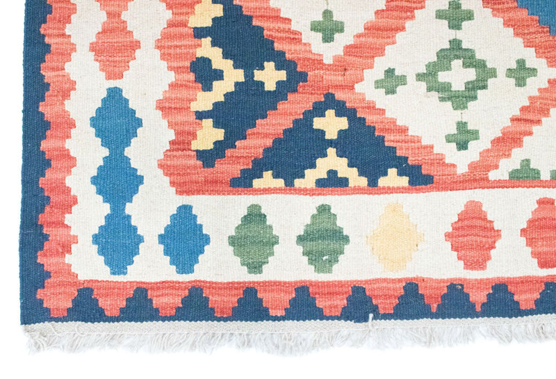 Kelim-tæppe - orientalsk - 152 x 102 cm - orange