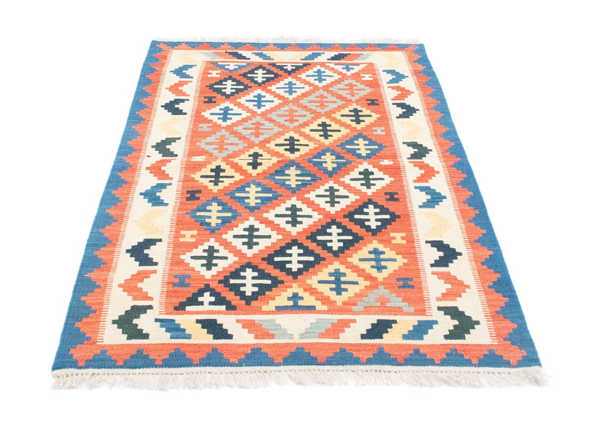 Kelim-tæppe - orientalsk - 152 x 99 cm - orange