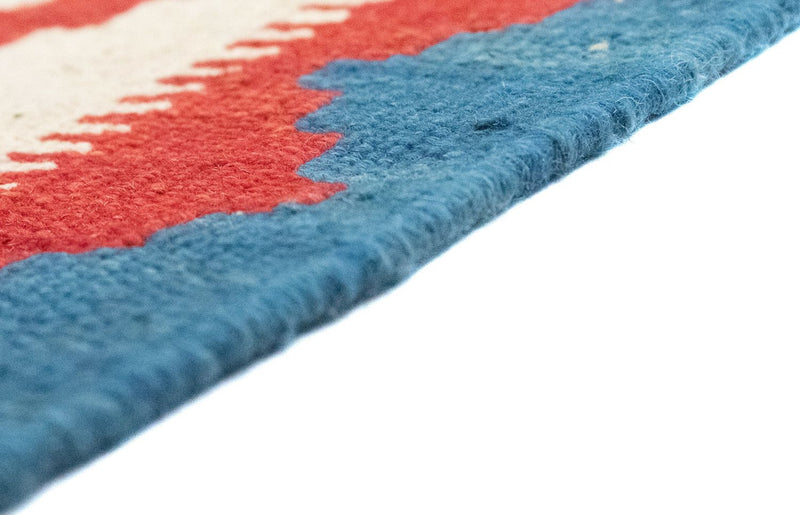 Kelim-tæppe - orientalsk - 147 x 101 cm - orange
