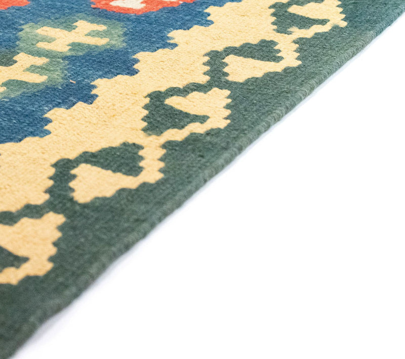 Kelim-tæppe - orientalsk - 158 x 105 cm - orange