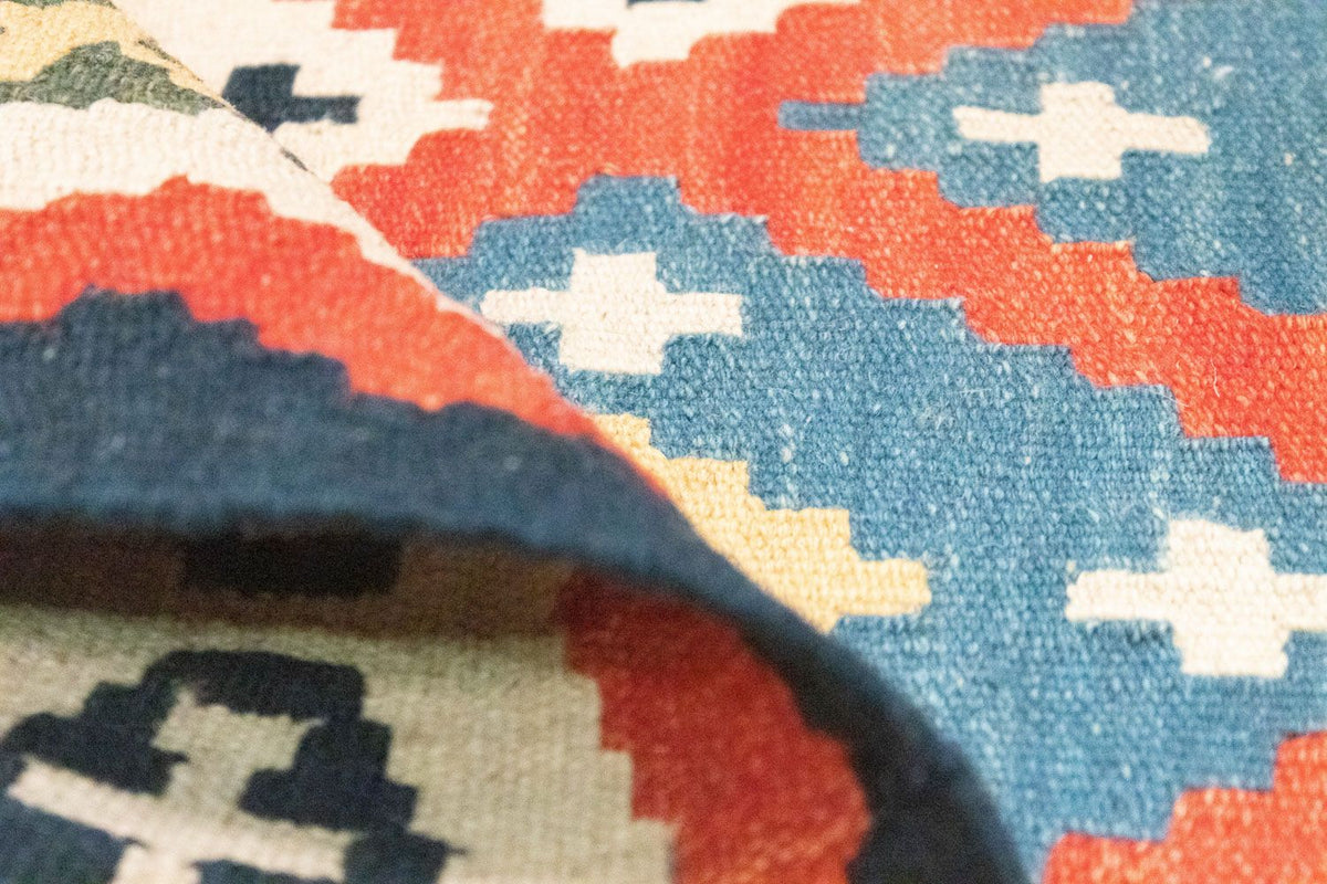 Kelim-tæppe - orientalsk - 153 x 103 cm - beige