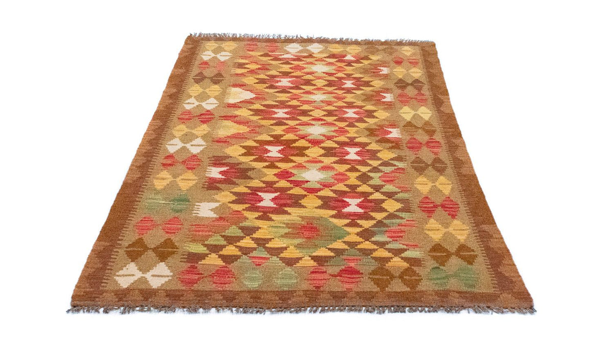 Kelim-tæppe - orientalsk - 152 x 95 cm - orange