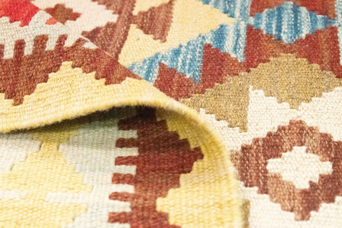 Kelim-tæppe - orientalsk - 149 x 103 cm - beige