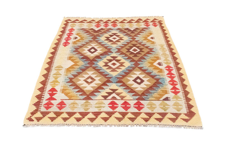 Kelim-tæppe - orientalsk - 149 x 103 cm - beige