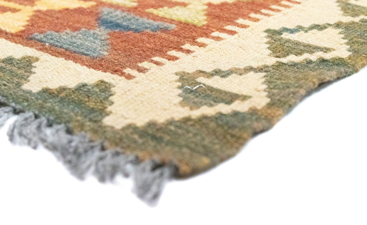 Kelim-tæppe - orientalsk - 154 x 107 cm - grøn