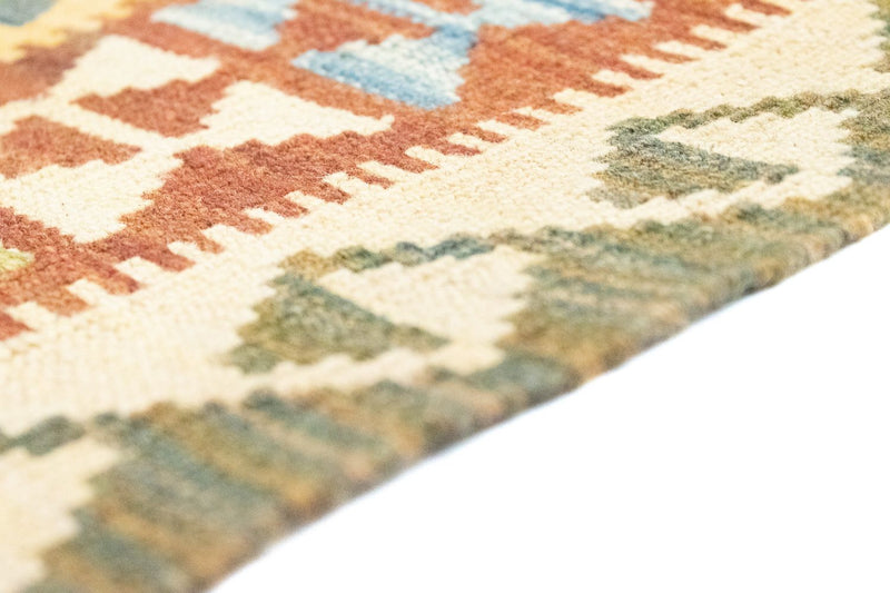 Kelim-tæppe - orientalsk - 154 x 107 cm - grøn