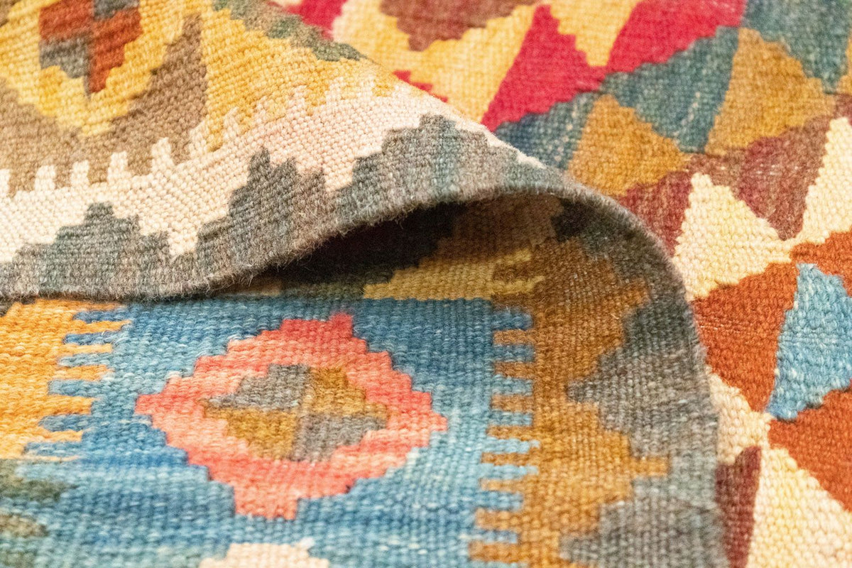 Kelim-tæppe - orientalsk - 152 x 102 cm - flerfarvet