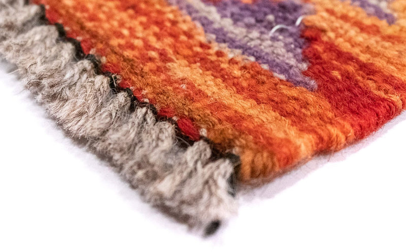 Kelim-tæppe - orientalsk - 147 x 97 cm - orange