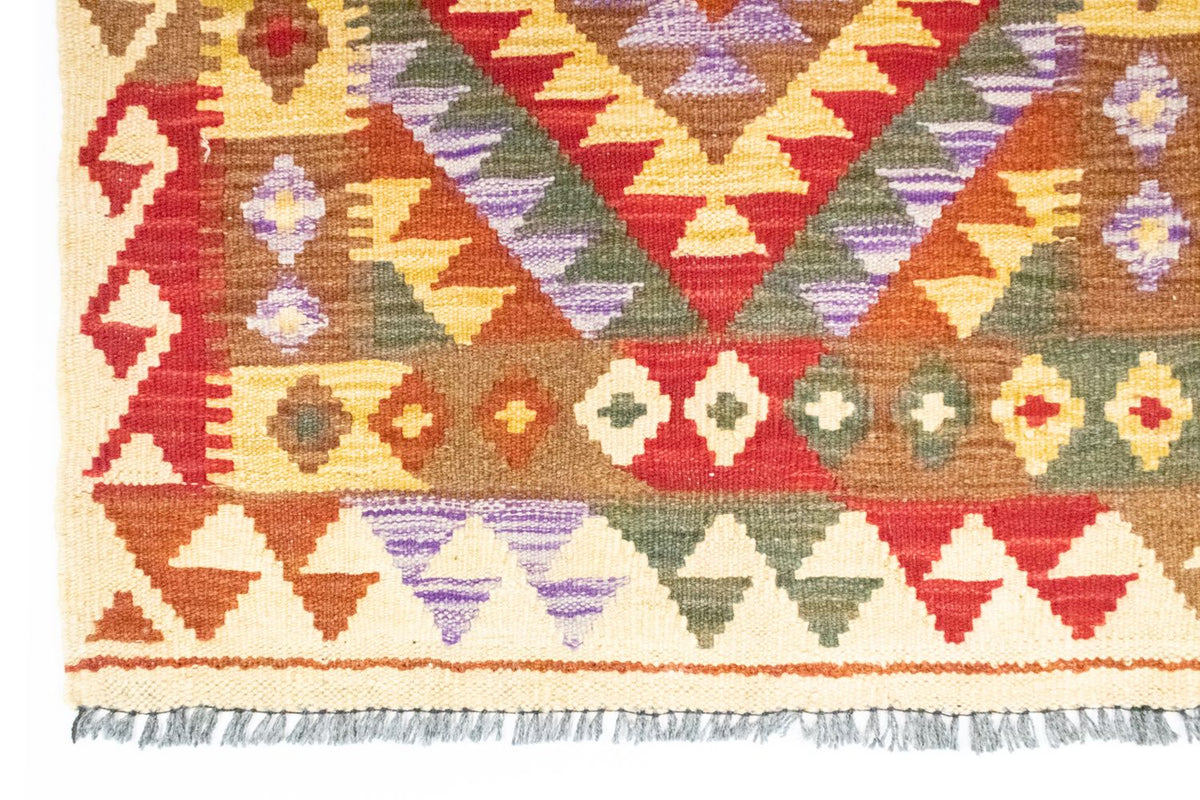 Kelim-tæppe - orientalsk - 117 x 75 cm - rød