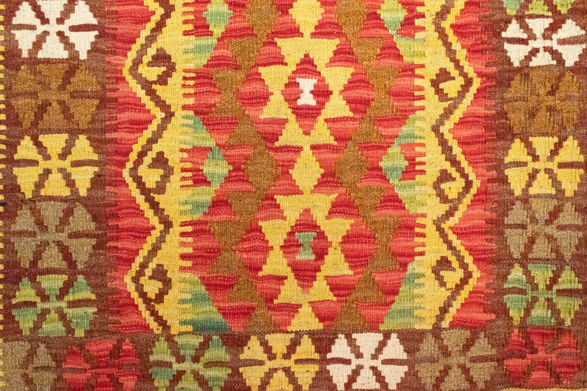 Kelim-tæppe - orientalsk - 120 x 82 cm - orange